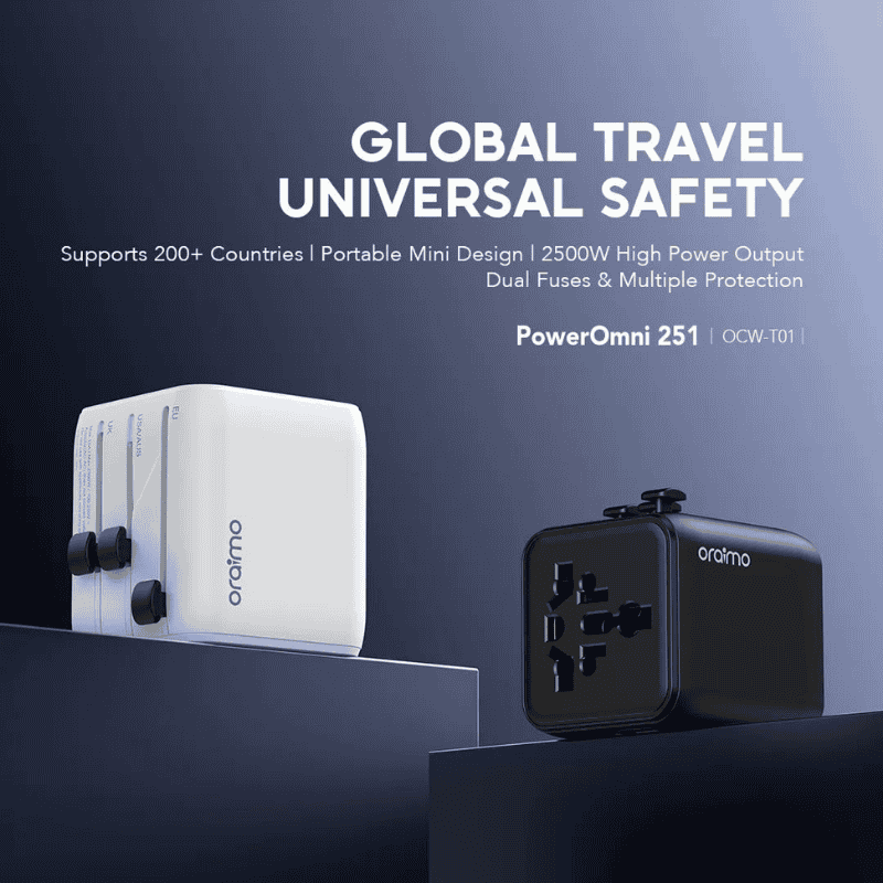 Oraimo Global travel Universal